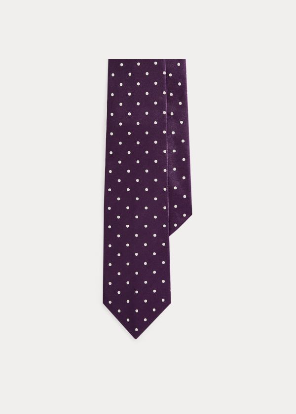 Laços Ralph Lauren Polka-Dot Silk Satin Homem 39452-AIML